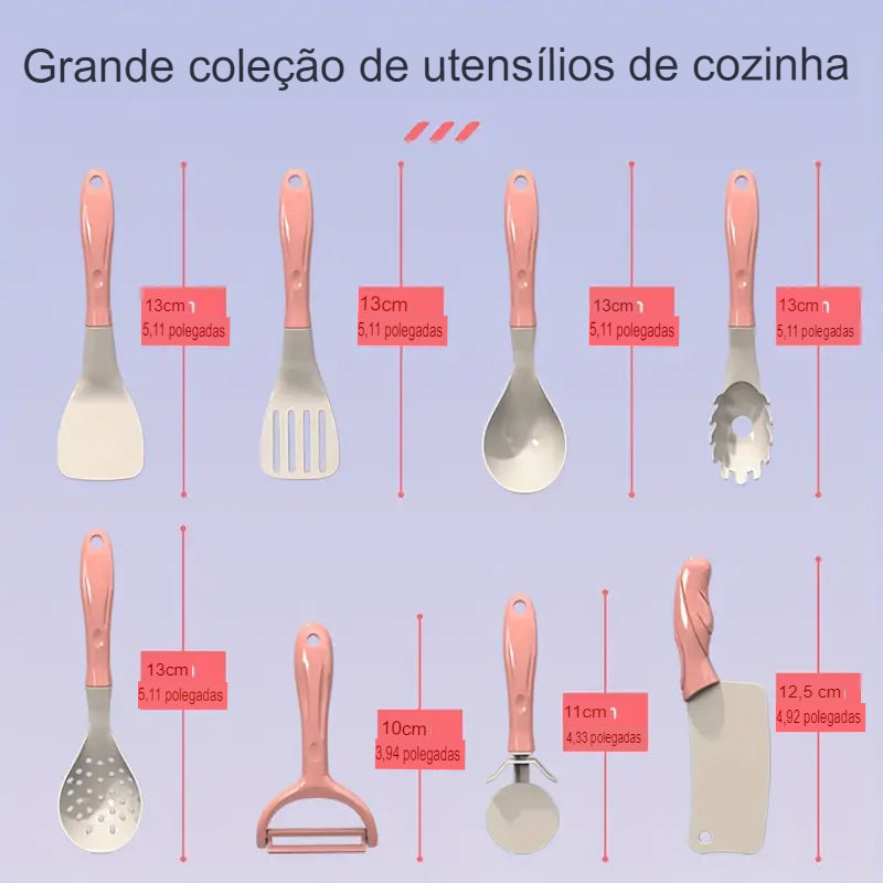 Kit MasterChef Júnior 28 Peças - últimas unidades