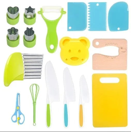 Kit de Utensílios infantil para cozinha - Últimas unidades